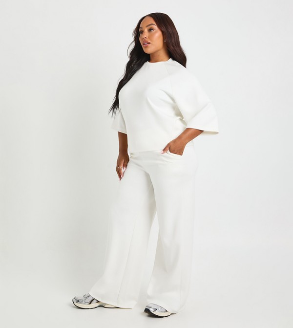 boohoo Co-Ord Sets - White Co-Ord Sets