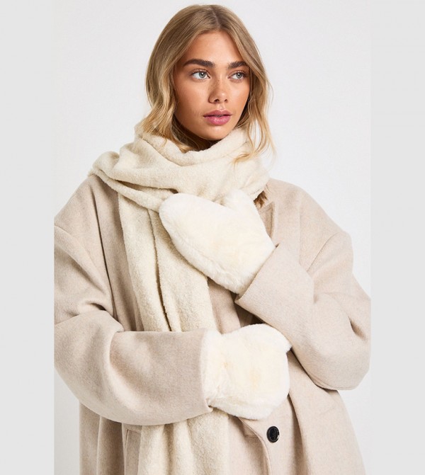 بوهو  قفازات - بيج القفازات