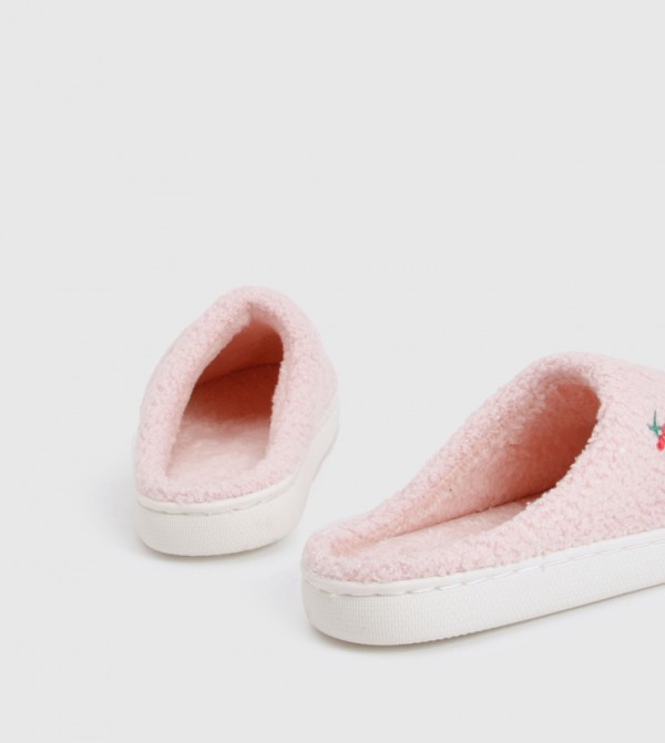 boohoo  Bedroom Slippers - Pink Bedroom Slippers