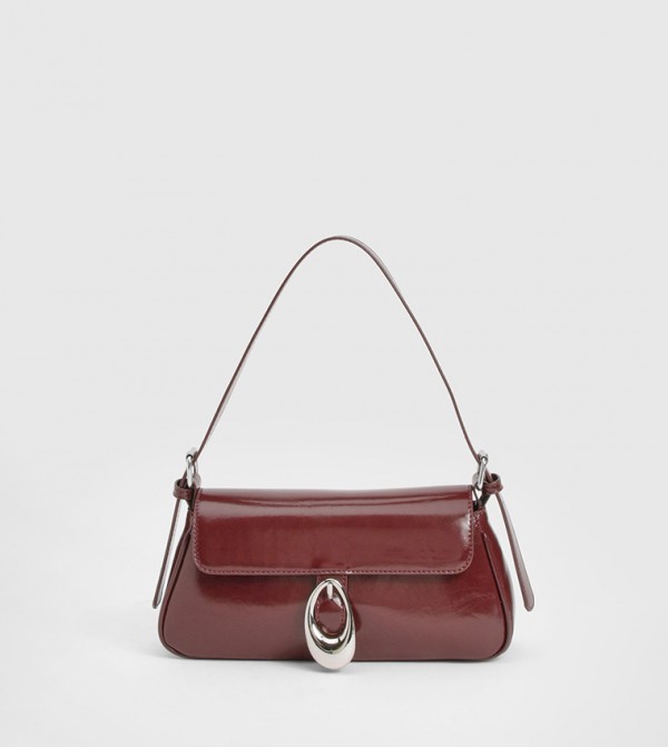 boohoo boohoo - Burgundy Shoulder bags