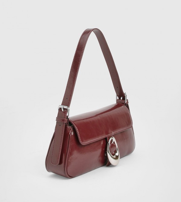 boohoo boohoo - Burgundy Shoulder bags