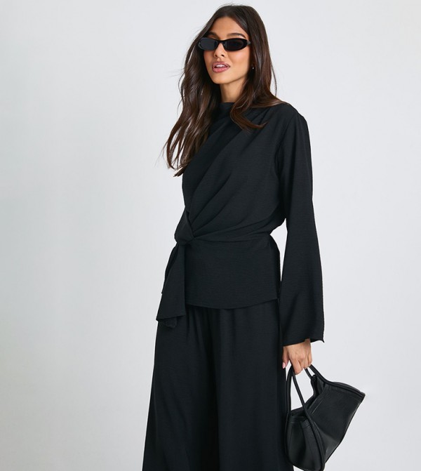 boohoo Clothing - Black Co-Ord Set