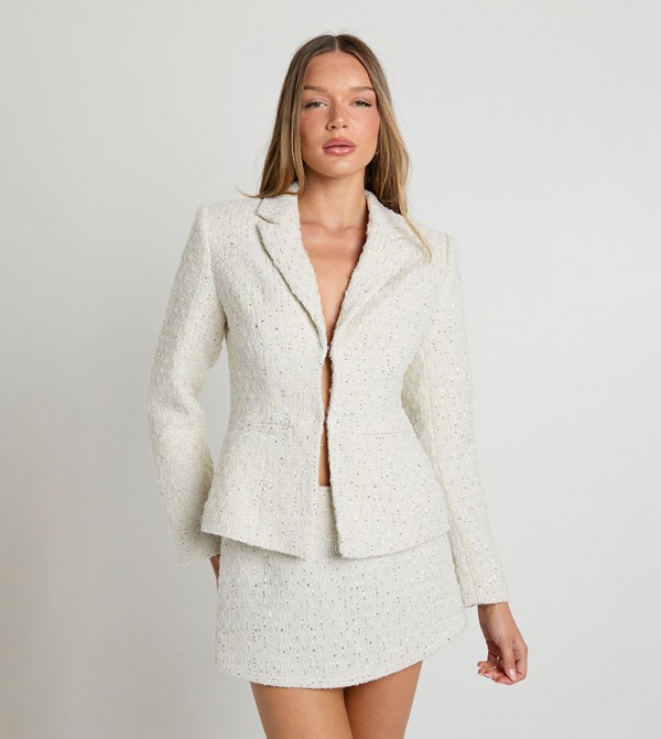 boohoo  Blazers - Off White Blazers