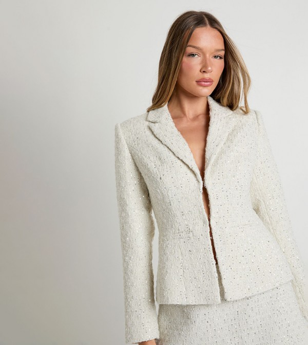 boohoo  Blazers - Off White Blazers