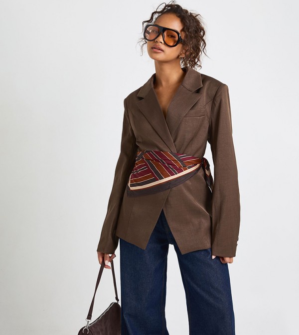 boohoo Blazers - Brown Blazers
