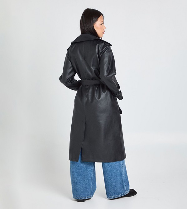 boohoo Clothing - Black Overcoats