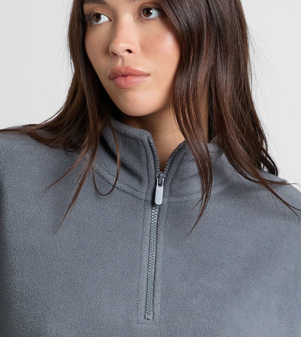 بوهو  سويتشيرت - رمادي بلوزات