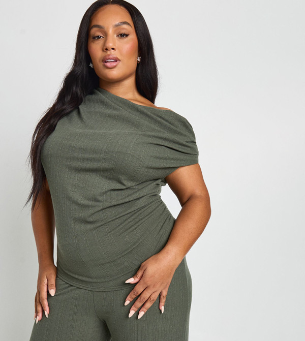 boohoo  Co-Ord Sets - Khaki Co-Ord Sets