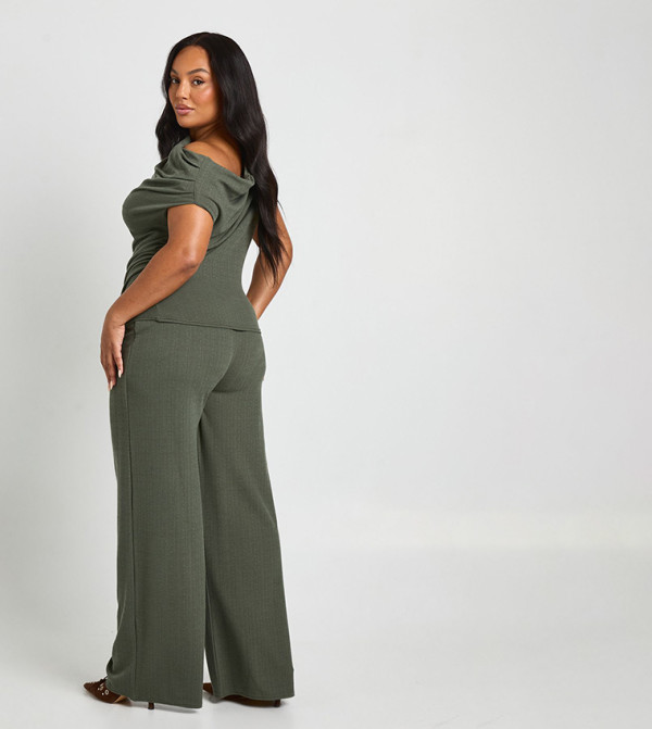 boohoo  Co-Ord Sets - Khaki Co-Ord Sets