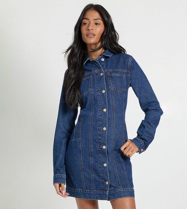 boohoo  Dresses - Blue Mini Dresses