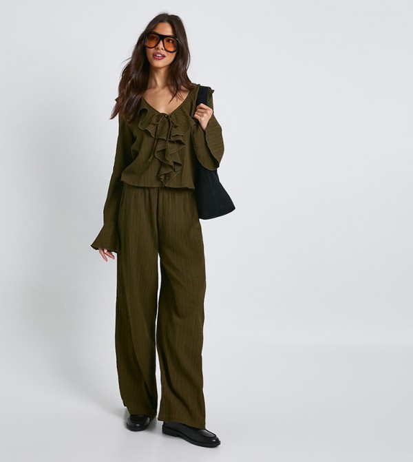 boohoo Clothing - Green Co-Ord Set