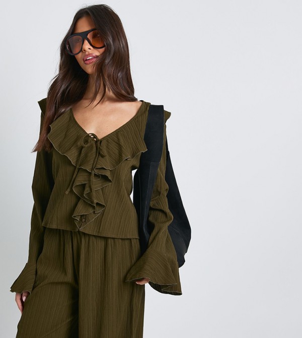 boohoo Clothing - Green Co-Ord Set
