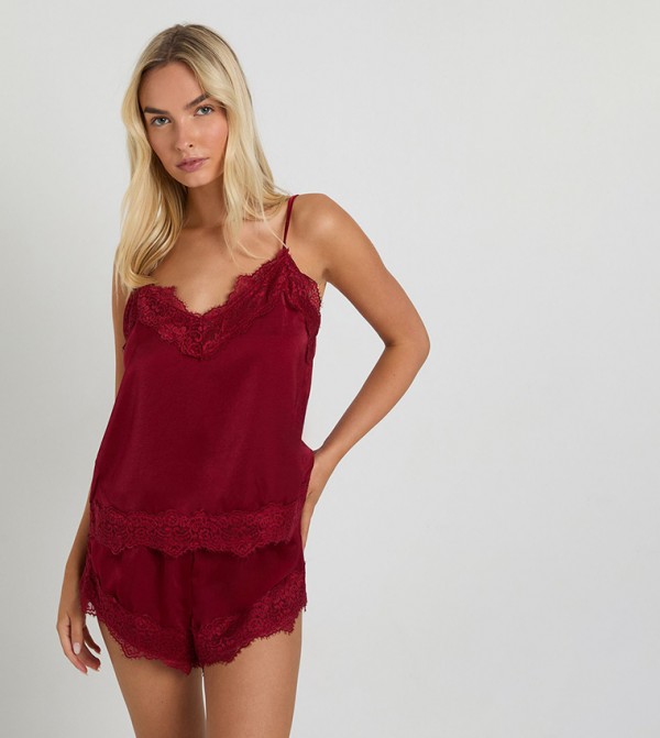 boohoo  - Red Pyjama Set