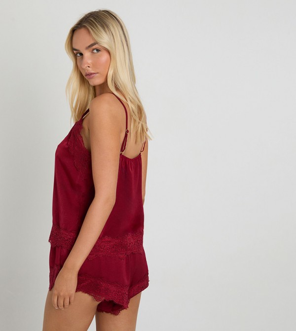 boohoo  - Red Pyjama Set