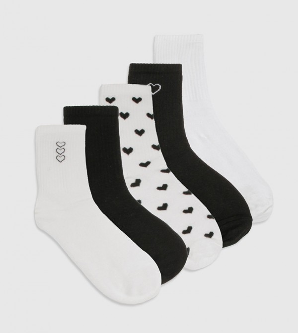 boohoo Socks - Multi Ankle Length Socks
