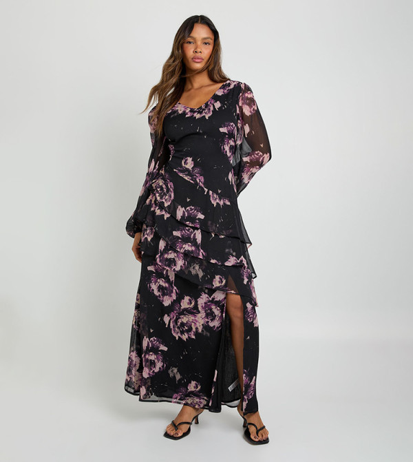 boohoo  Party Dresses - Brown Maxi Dresses
