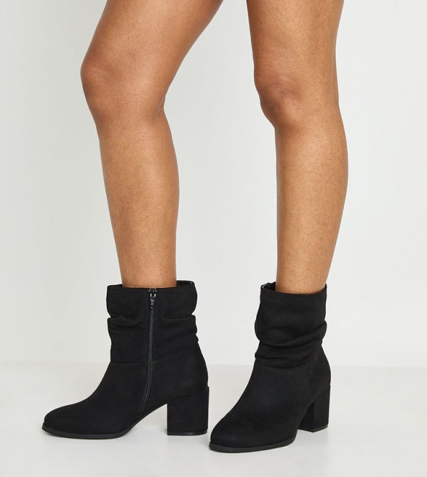 boohoo  Shoes - Black Ankle length Boots