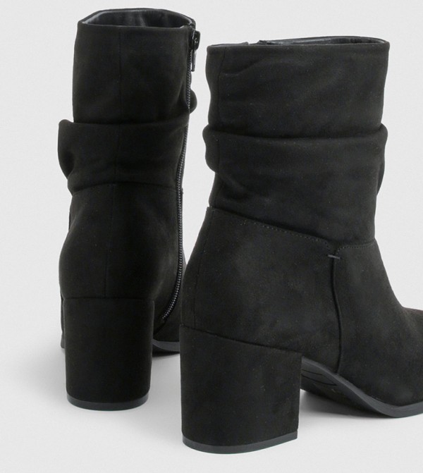 boohoo  Shoes - Black Ankle length Boots