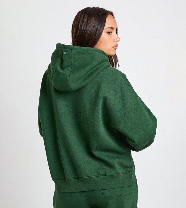 بوهو  هوديات و سويتيشيرتات - أخضر هودي