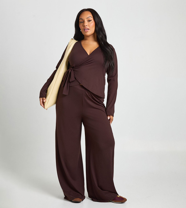 boohoo  Co-Ord Sets - Brown Co-Ord Sets