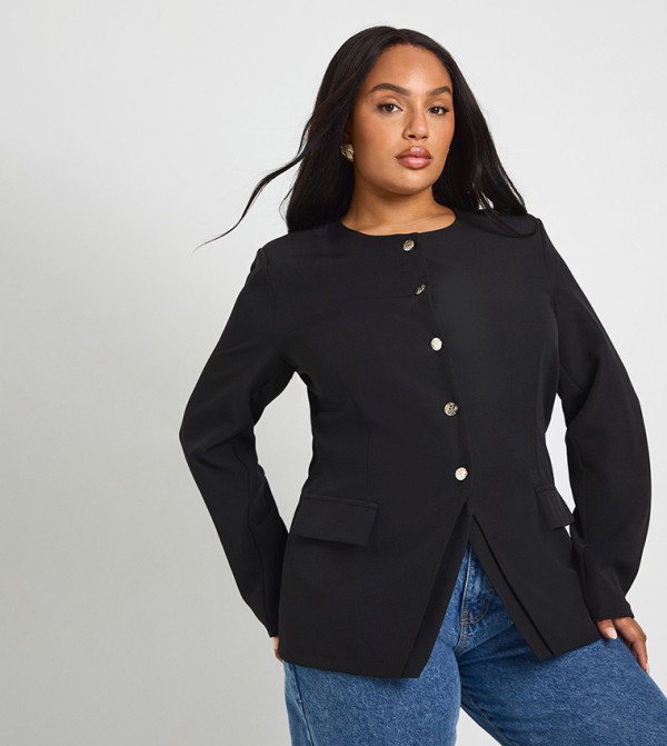 boohoo  Jackets & Coats - Black Jackets & Coats