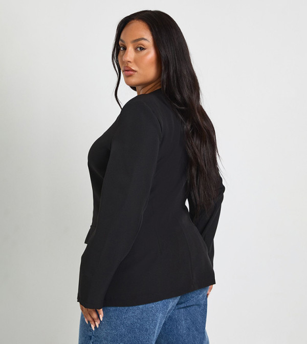 boohoo  Jackets & Coats - Black Jackets & Coats