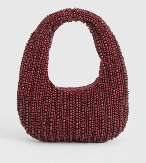 boohoo Bags - Burgundy Handheld Bags
