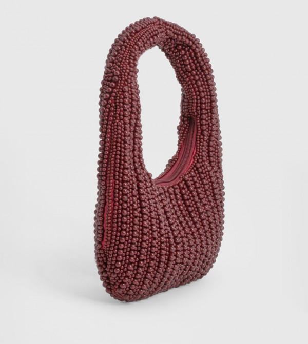 boohoo Bags - Burgundy Handheld Bags