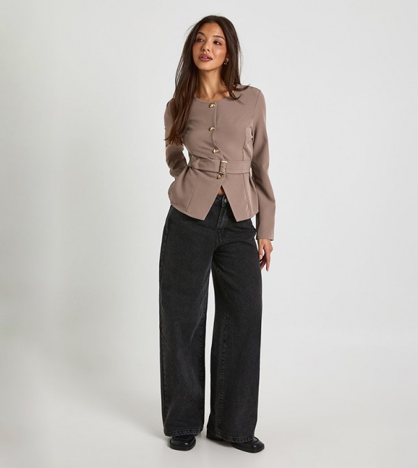 بوهو  بليزرات - رمادي داكن بليزرات