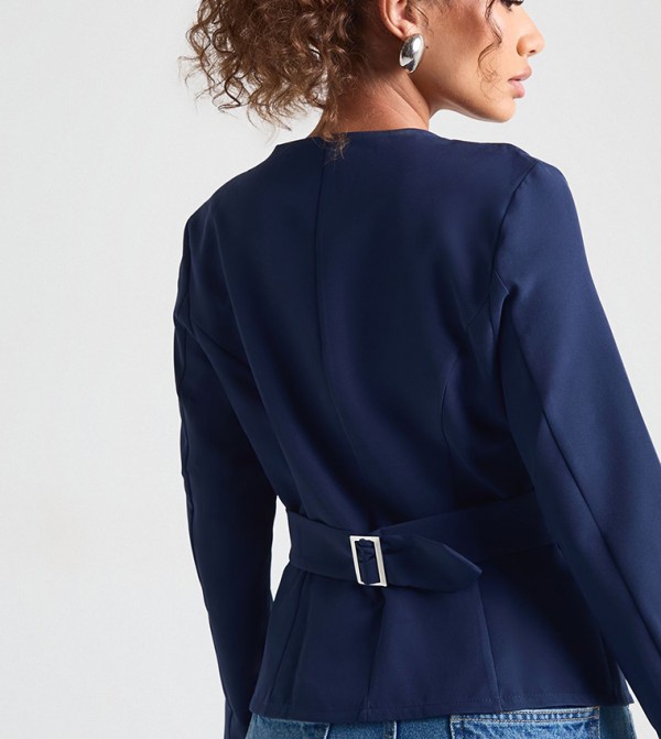 boohoo  Jackets & Coats - Navy Blazers