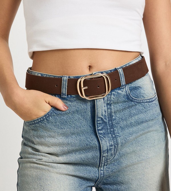 boohoo  Belts - Brown Non Leather Belts