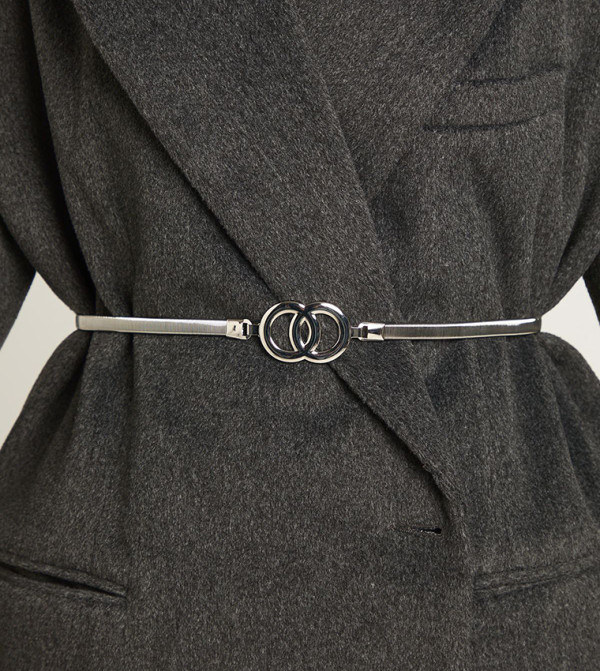 boohoo boohoo - Silver Non Leather Belts