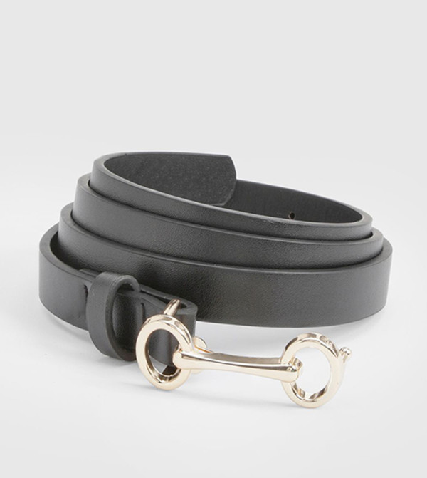 boohoo  Belts - Black Non Leather Belts