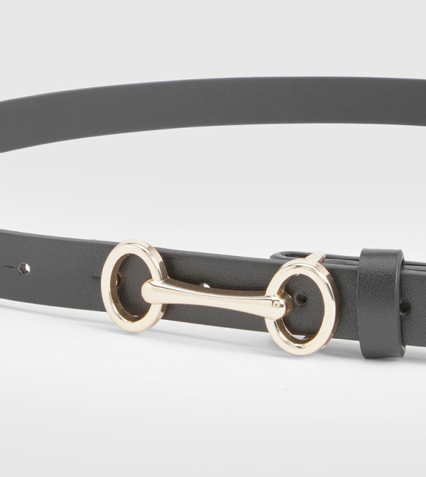 boohoo  Belts - Black Non Leather Belts