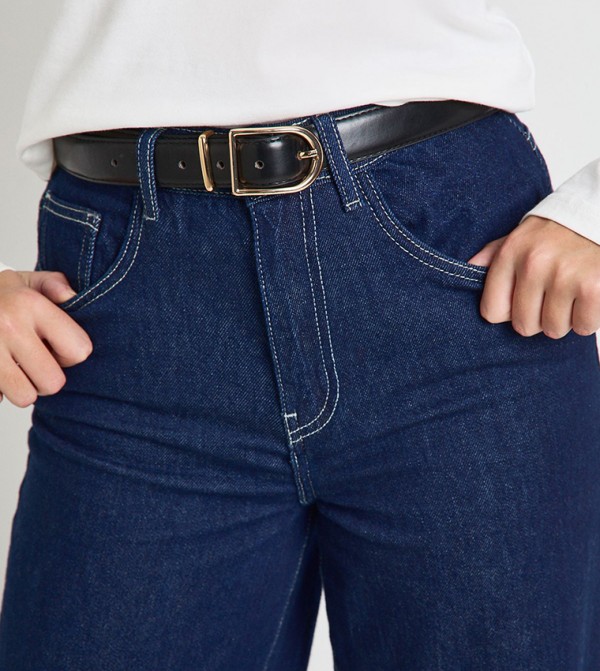 boohoo  Belts - Black Non Leather Belts