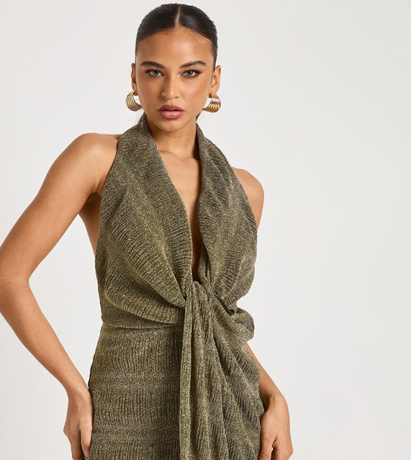 boohoo  Dresses - Gold Maxi Dresses