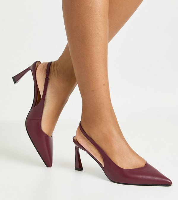 boohoo  Shoes - Burgundy Pumps