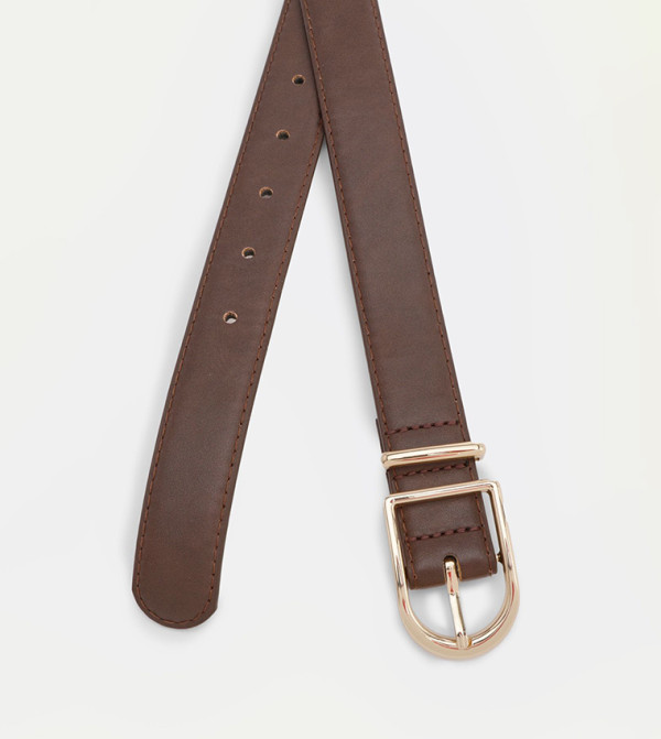 boohoo  Belts - Brown Non Leather Belts