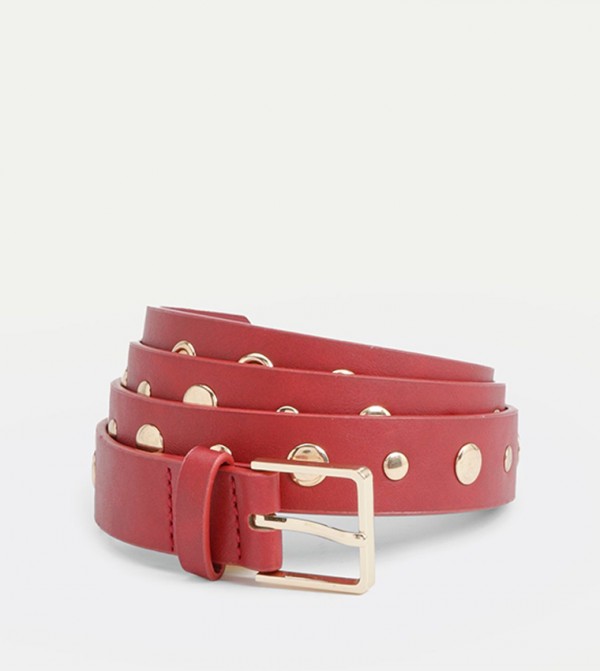 boohoo  Belts - Red Non Leather Belts