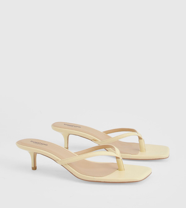 boohoo  - Yellow Heels