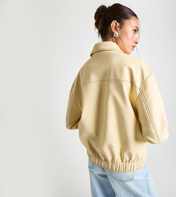 بوهو  جاكيتات ومعاطف - كريمي  جاكيتات كاجوال