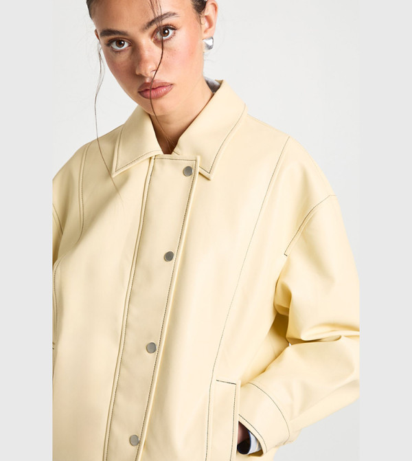 بوهو  جاكيتات ومعاطف - كريمي  جاكيتات كاجوال