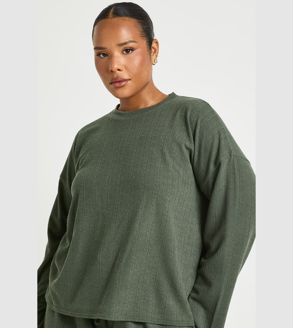 boohoo  Co-Ord Sets - Khaki Co-Ord Sets