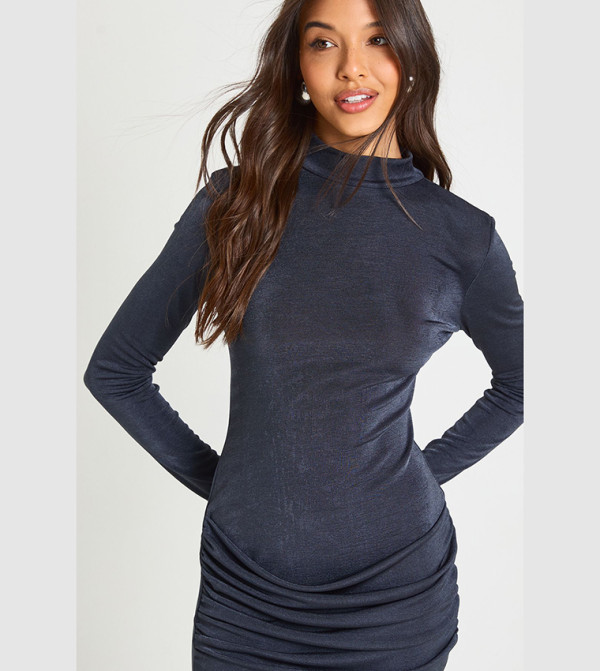 بوهو  فساتين ميني  - فحمي Mini Dresses