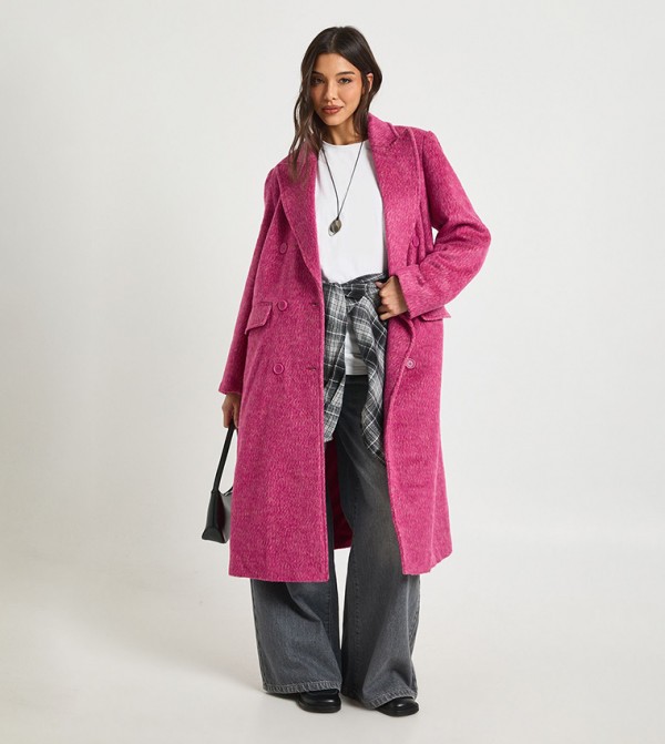 بوهو  جاكيتات ومعاطف - وردي معاطف