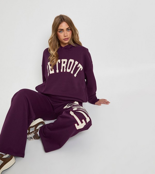 بوهو  ملابس رياضة - بنفسجي  بدلة تراك -بدلة مشي