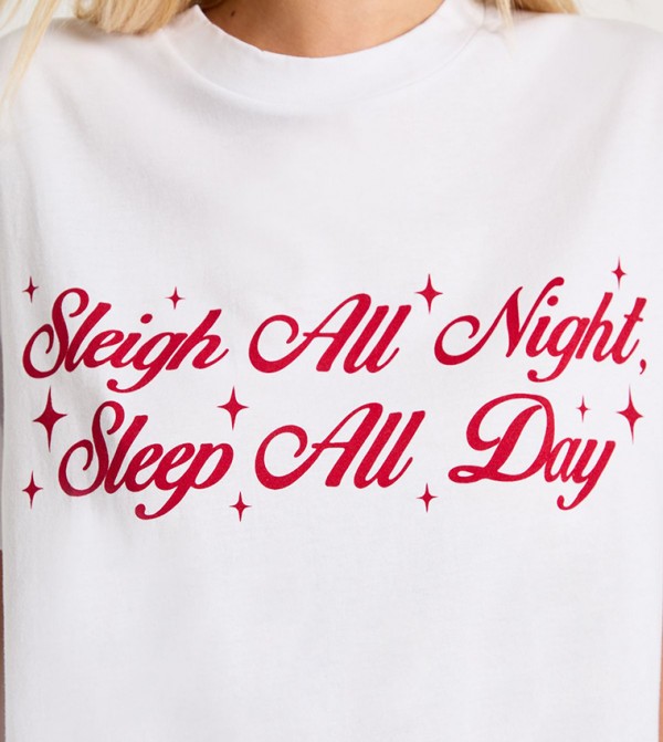 بوهو  ملابس نوم - أبيض  بلايز