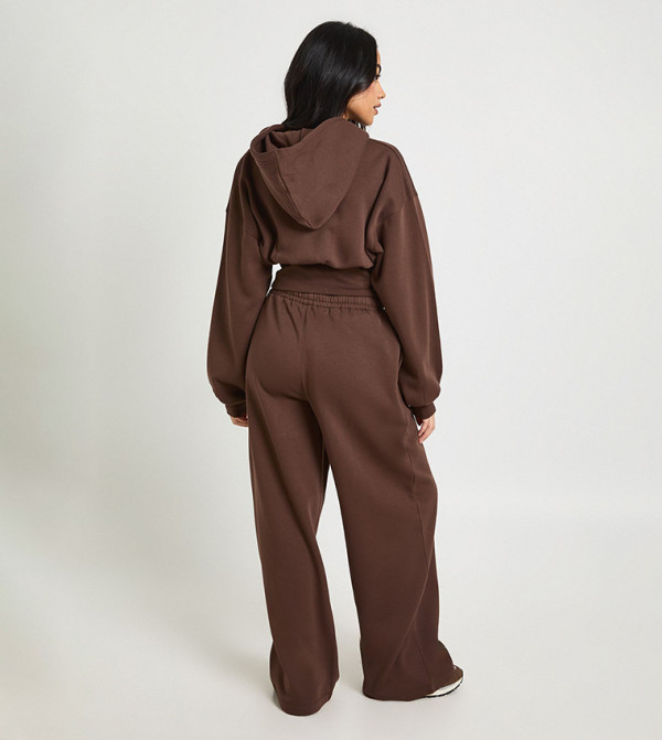 بوهو  أطقم ملابس - بني  Co-Ord Set