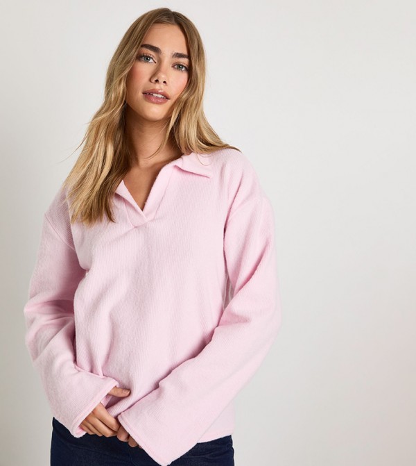 boohoo  Casual Tops - Pink Casual Tops