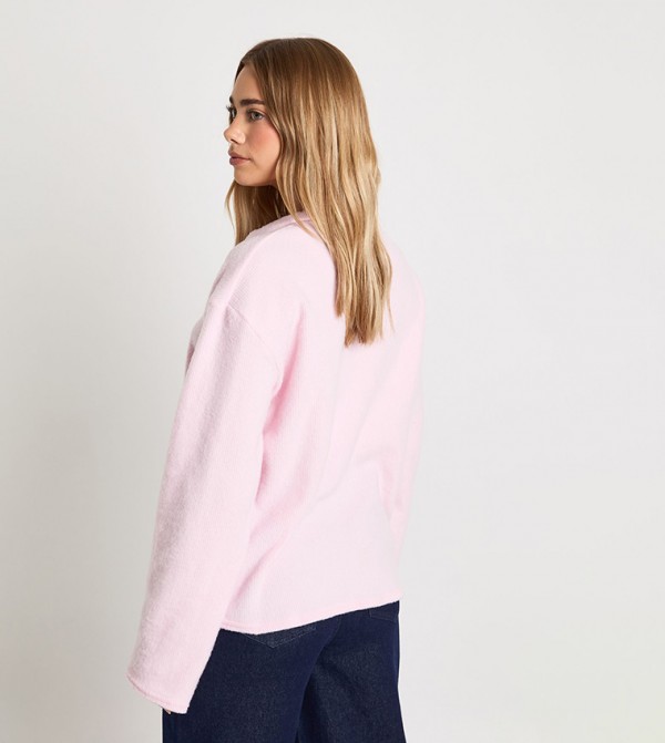 boohoo  Casual Tops - Pink Casual Tops